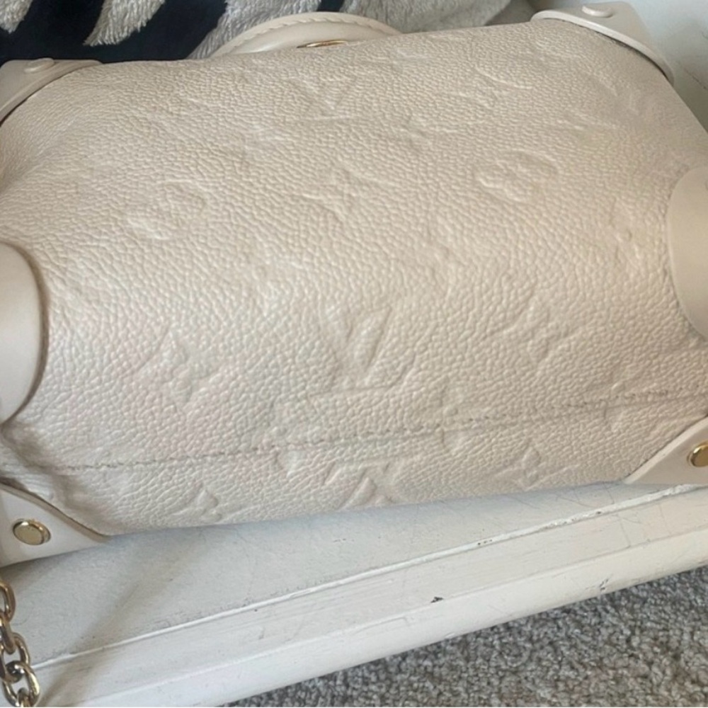 Louis Vuitton white monogram empriente petite Malle Souple - Picture 6 of 12